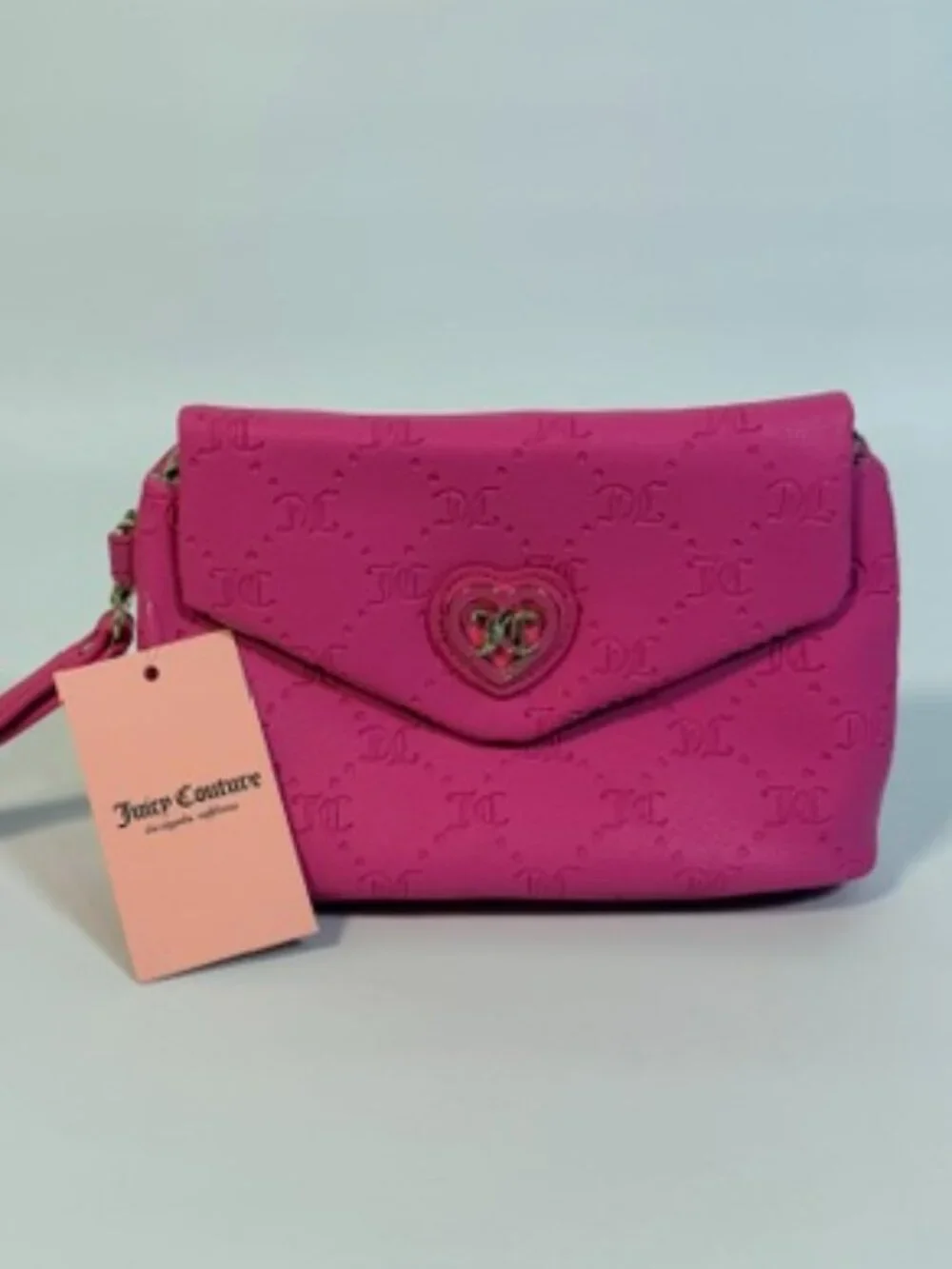 NWT Juicy Couture Pink Mini Wristlet